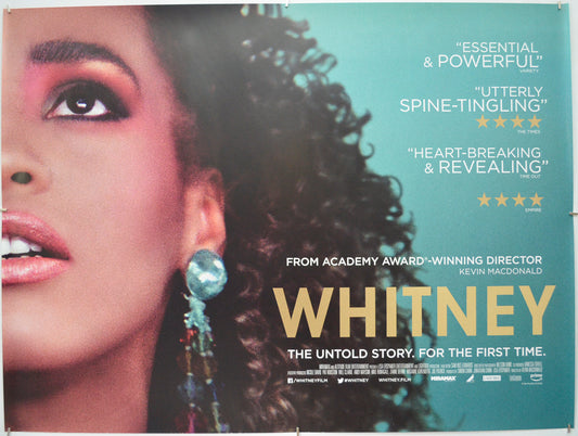 Whitney  - Original Quad Poster - Film Poster - Movie Poster