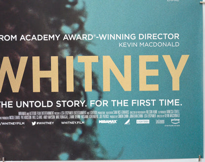 WHITNEY (Bottom Right) Cinema Quad Movie Poster 