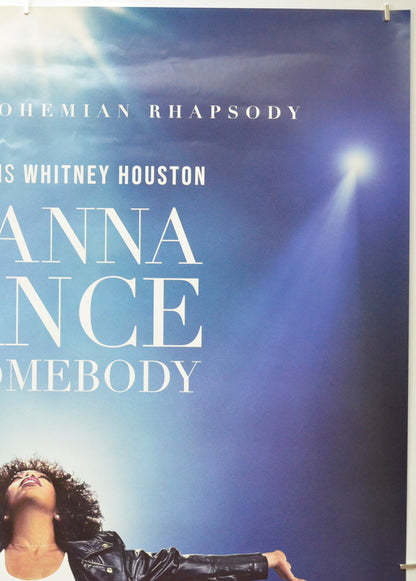 WHITNEY HOUSTON: I WANNA DANCE WITH SOMEBODY (Top Right) Cinema One Sheet Movie Poster 