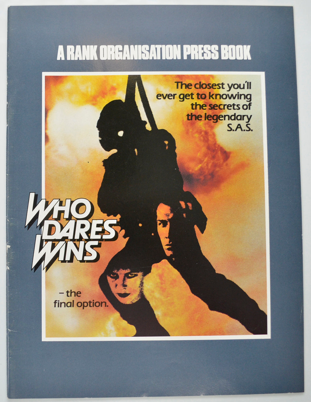 Who Dares Wins Original 28 Page Cinema Exhibitors Campaign Pressbook (UK)