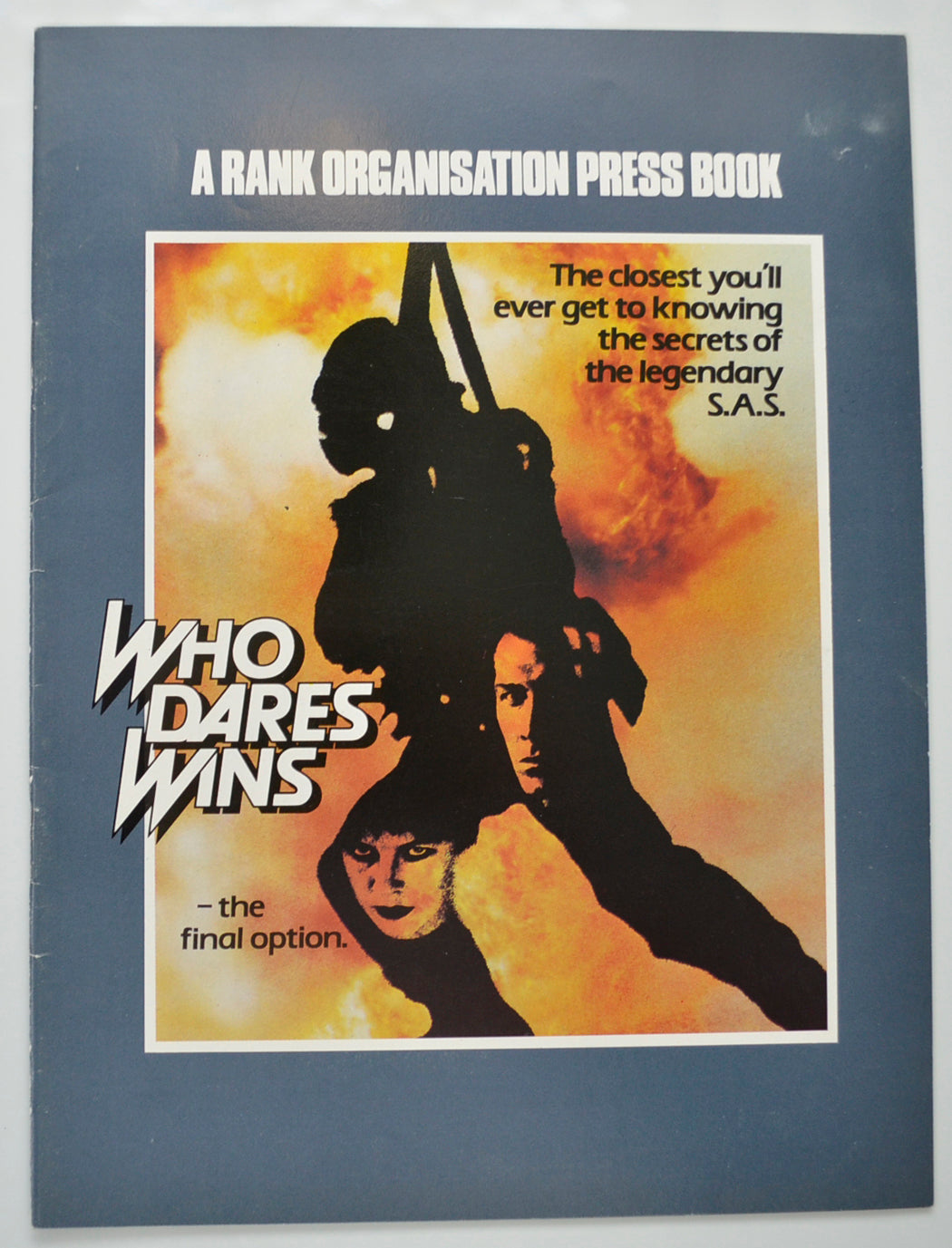 Who Dares Wins Original 28 Page Cinema Exhibitors Campaign Pressbook (UK)