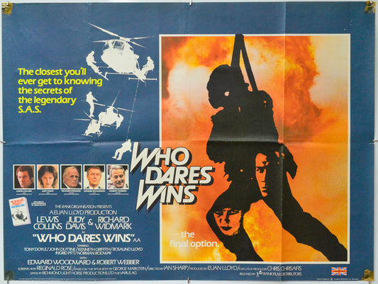 Who Dares Wins - Original Quad Poster - Film Poster - Movie Poster