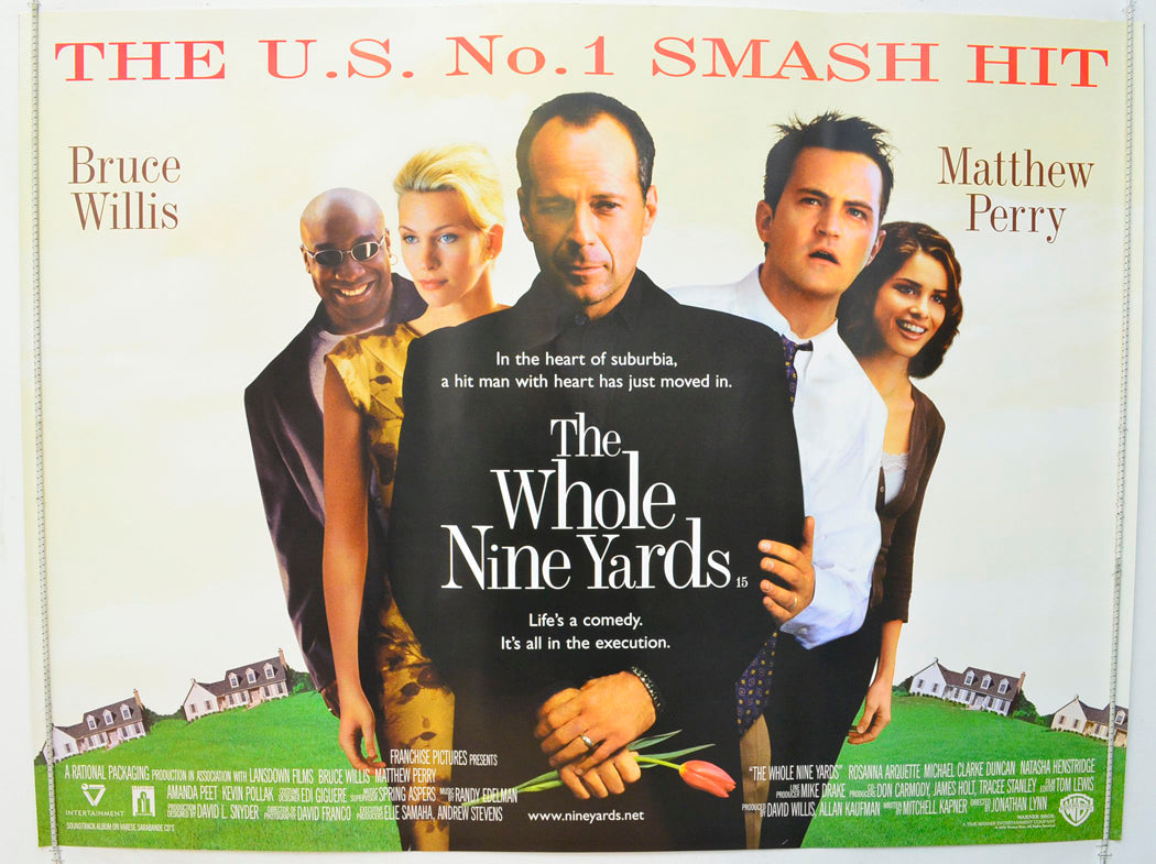 The Whole Nine Yards  Original British Quad Poster - Film Poster - Movie Poster