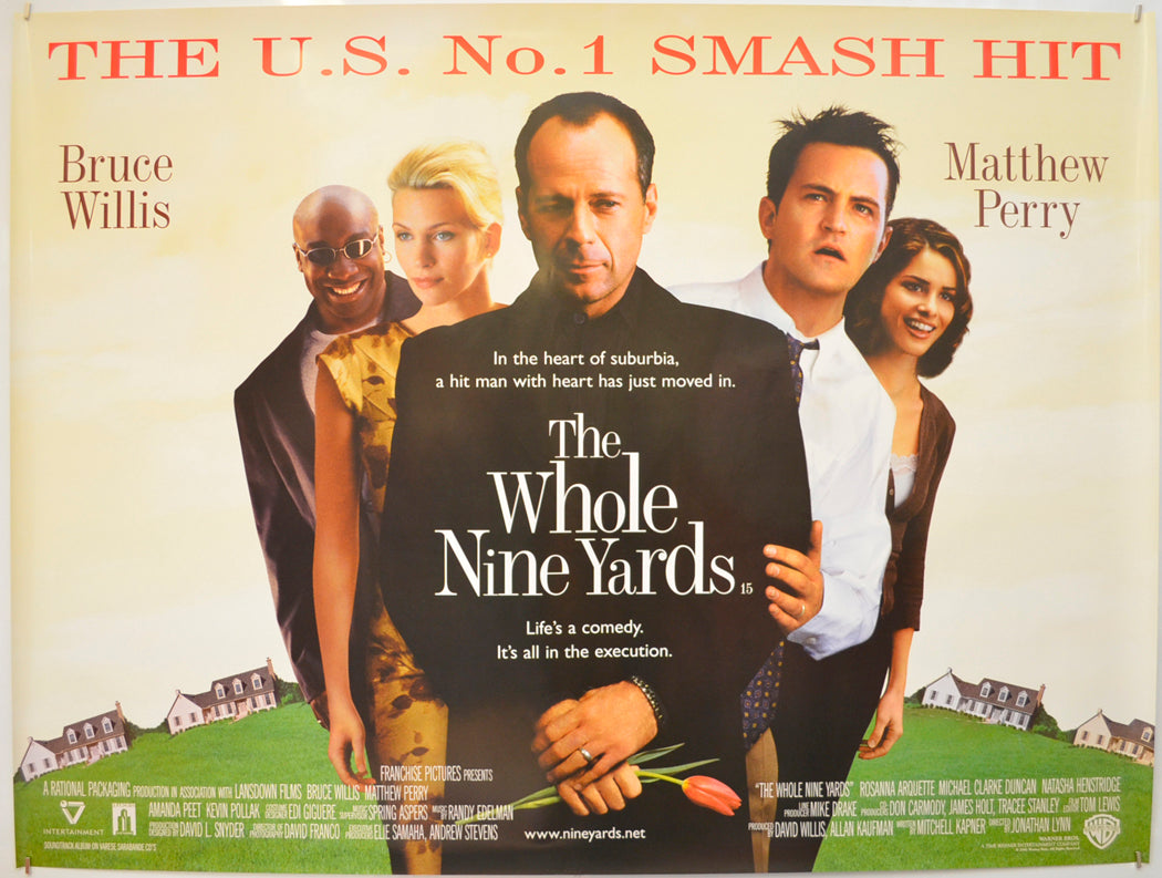 The Whole Nine Yards Original Quad Poster - Film Poster - Movie Poster