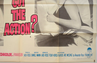 WHO’S GOT THE ACTION? (Bottom Right) Cinema Quad Movie Poster 