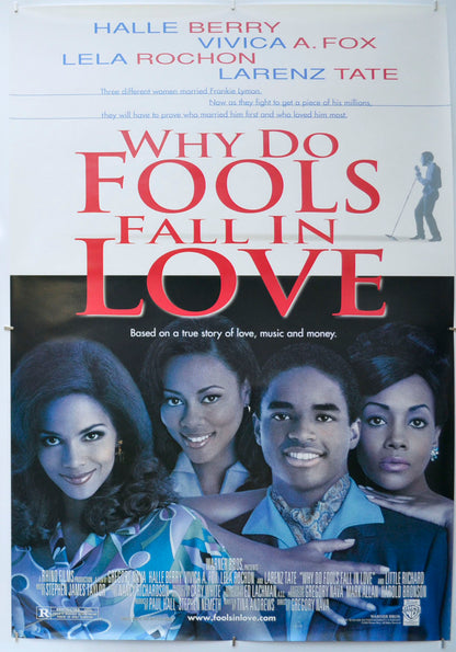 Why Do Fools Fall In Love Original One Sheet Poster - Film Poster - Movie Poster