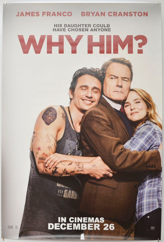 Why Him? Original One Sheet Poster - Film Poster - Movie Poster