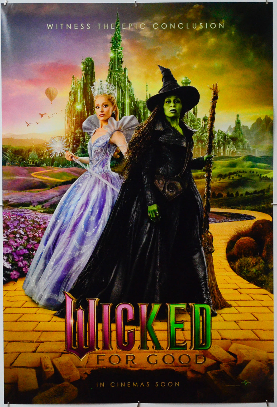 Wicked: For Good - Original One Sheet Poster - Film Poster - Movie Poster 