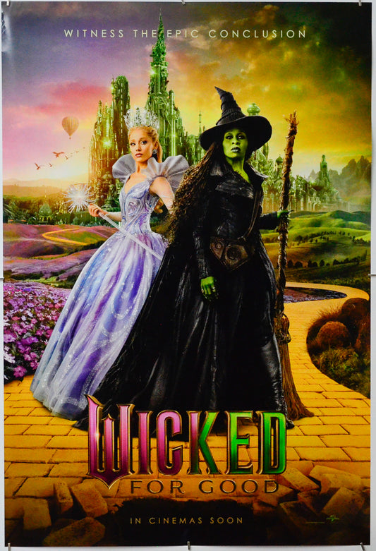 Wicked: For Good - Original One Sheet Poster - Film Poster - Movie Poster 