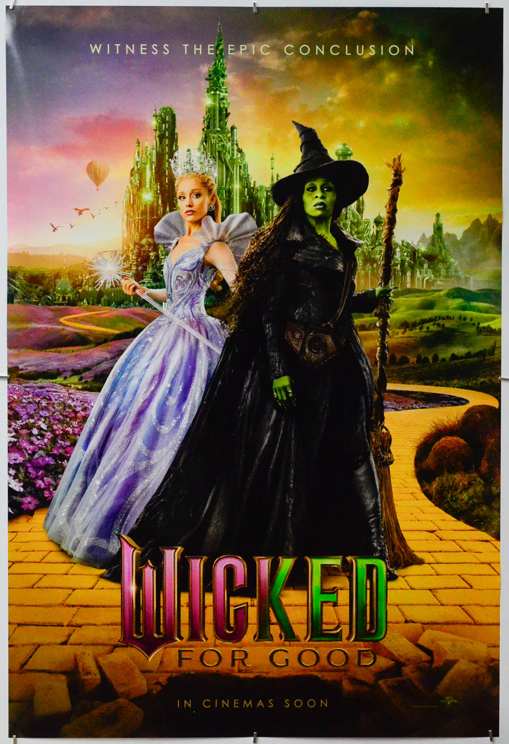 Wicked: For Good - Original One Sheet Poster - Film Poster - Movie Poster 