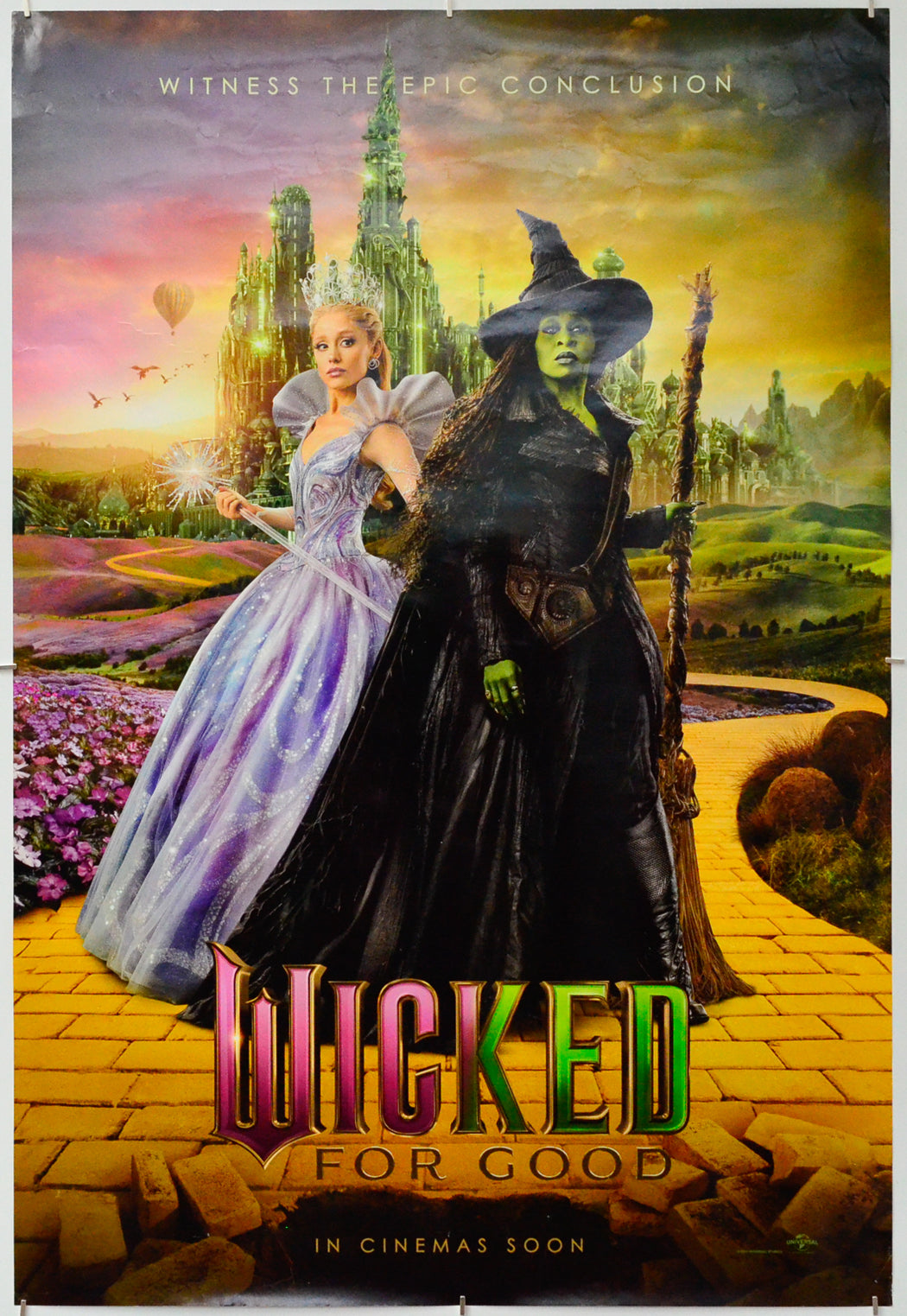 Wicked: For Good - Original One Sheet Poster - Film Poster - Movie Poster 