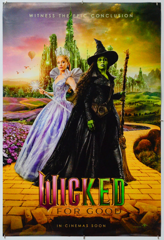 Wicked: For Good - Original One Sheet Poster - Film Poster - Movie Poster 