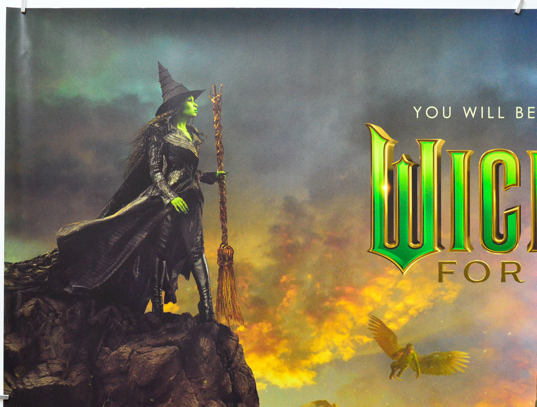Wicked: For Good (Top Left) Cinema Quad Movie Poster 