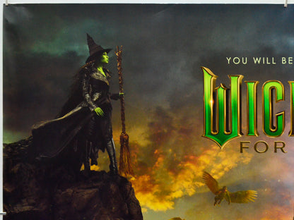 Wicked: For Good (Top Left) Cinema Quad Movie Poster 