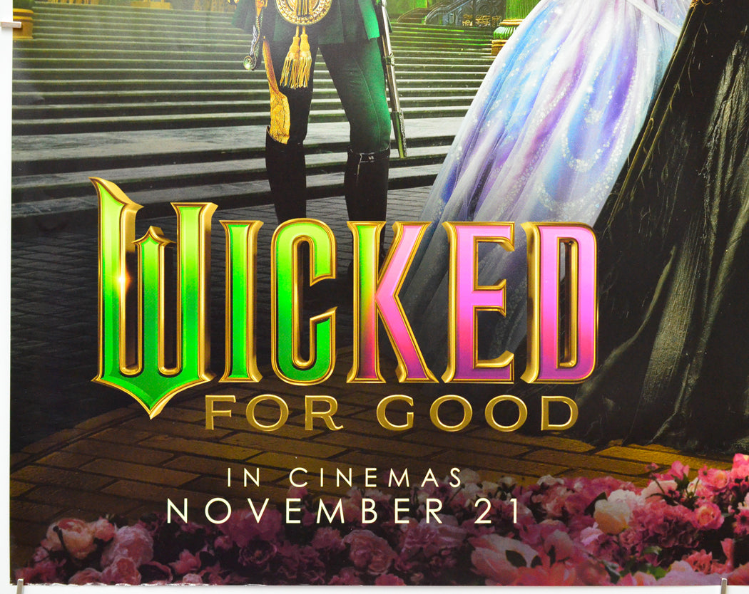 Wicked: For Good (Bottom Left) Cinema Quad Movie Poster 