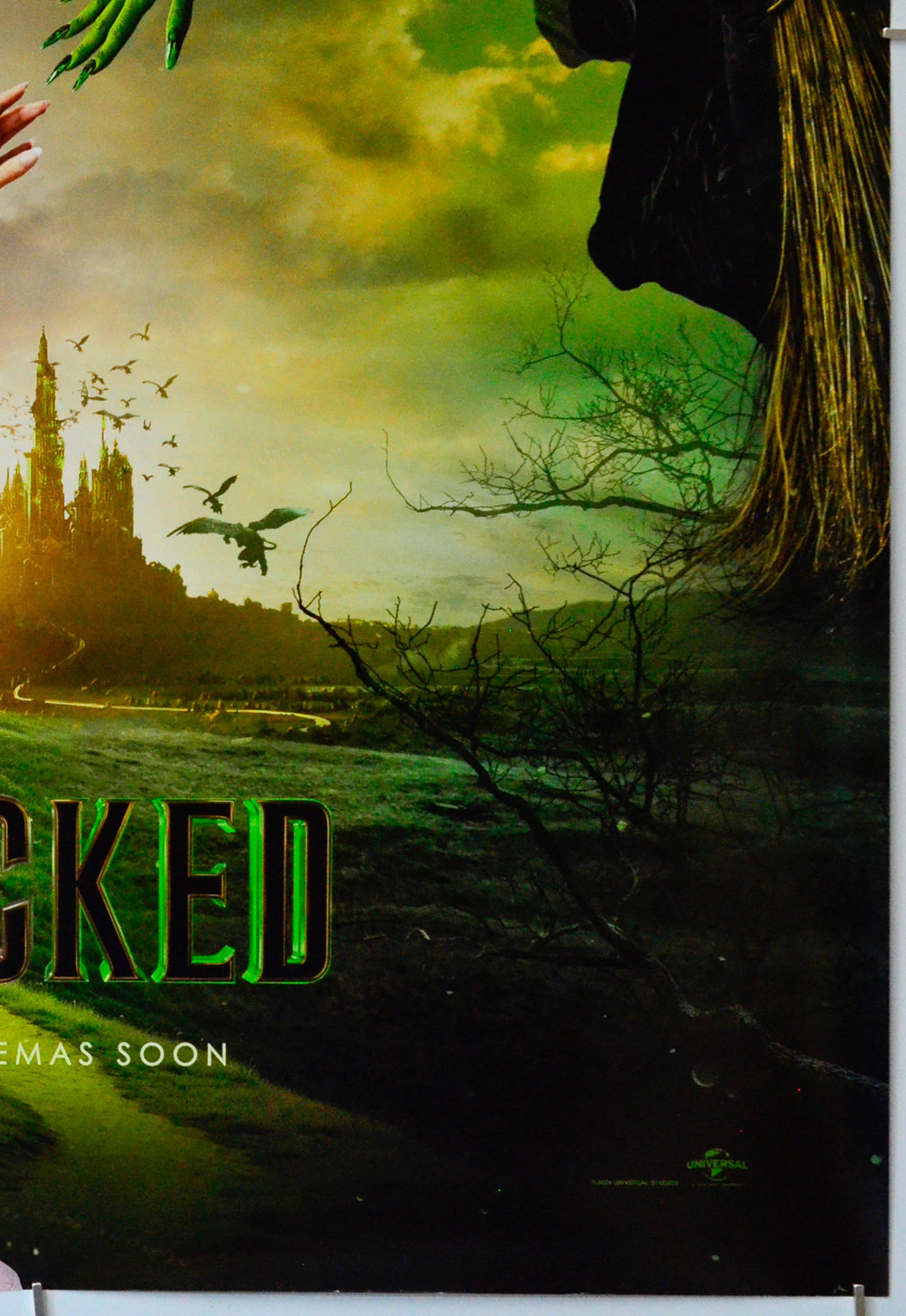 Wicked (Bottom Right) Cinema One Sheet Movie Poster 