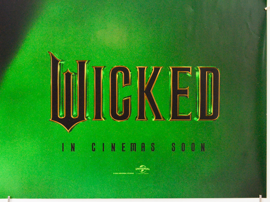 Wicked (Bottom Right) Cinema Quad Movie Poster 
