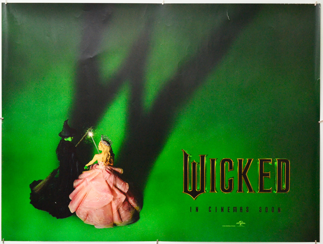 Wicked - Original Quad Poster - Film Poster - Movie Poster