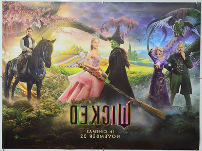 Wicked (Back) Cinema Quad Movie Poster 