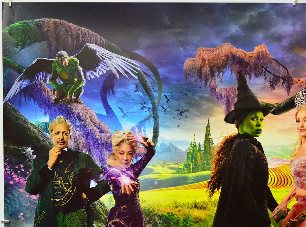 Wicked (Top Left) Cinema Quad Movie Poster 