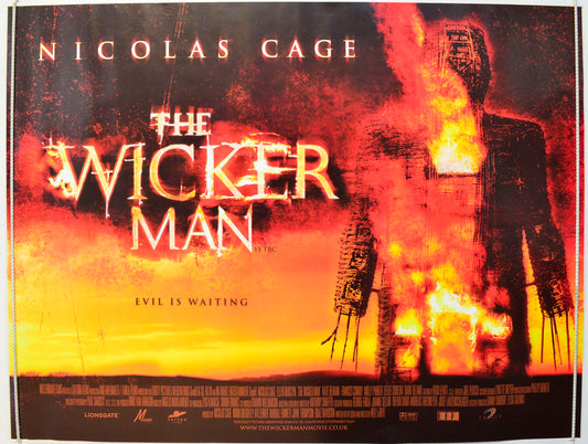 The Wicker Man  Original British Quad Poster - Film Poster - Movie Poster