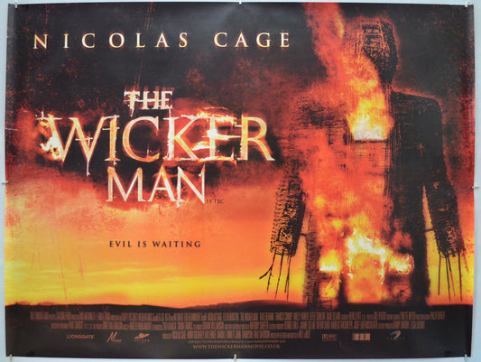 The Wicker Man - Original Quad Poster - Film Poster - Movie Poster