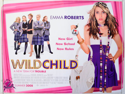 Wild Child Original British Quad Poster - Film Poster - Movie Poster 