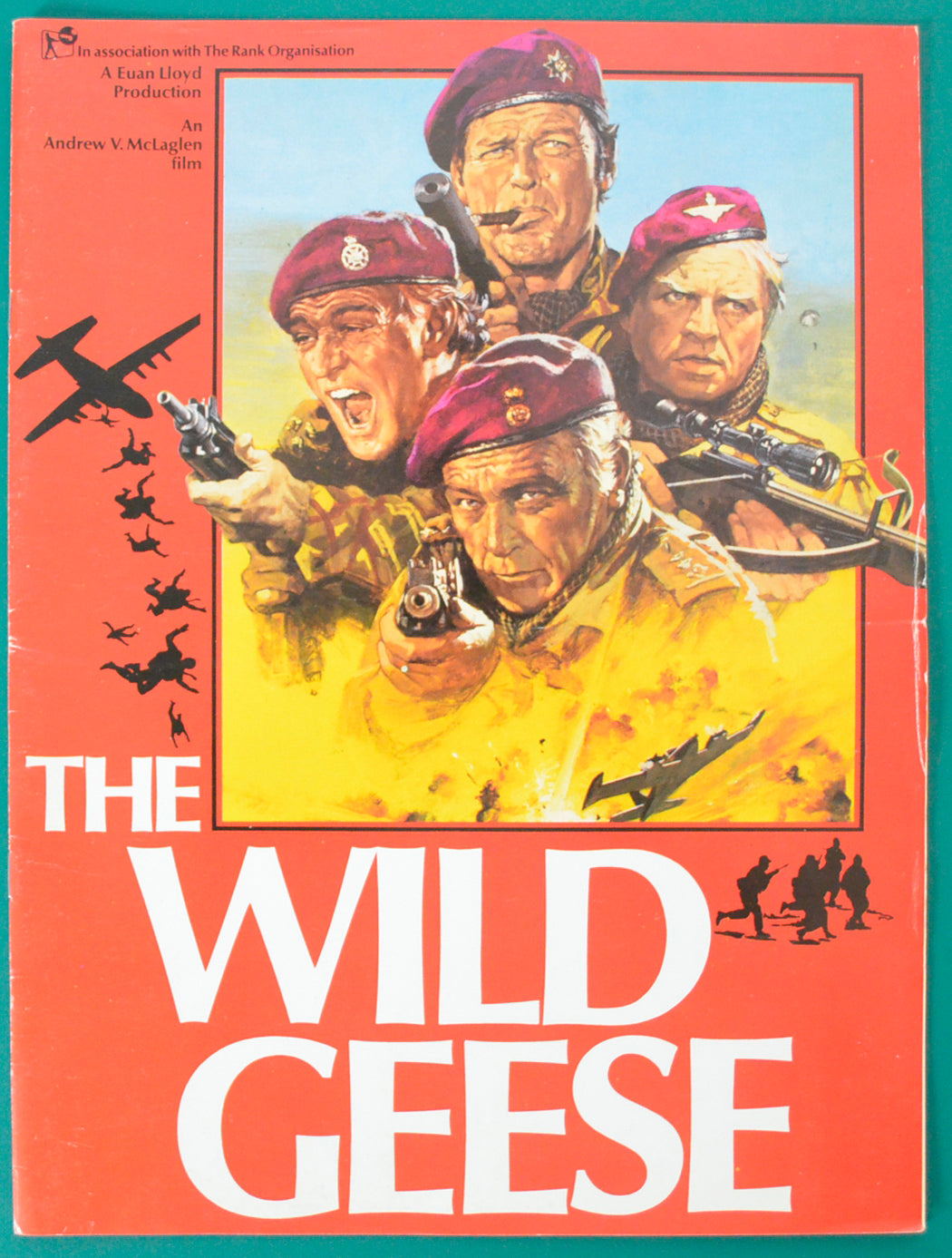 The Wild Geese   Original 16 Page Full Colour Souvenir Brochure