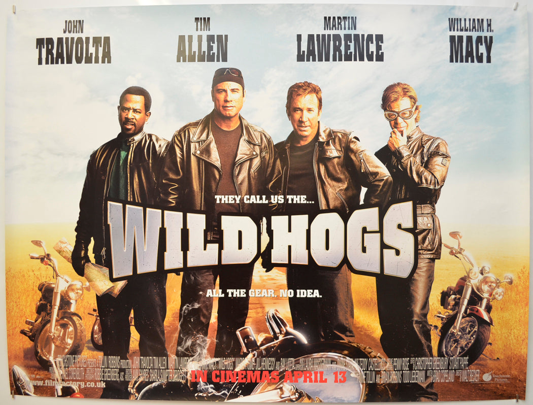 Wild Hogs Original Quad Poster - Film Poster - Movie Poster  