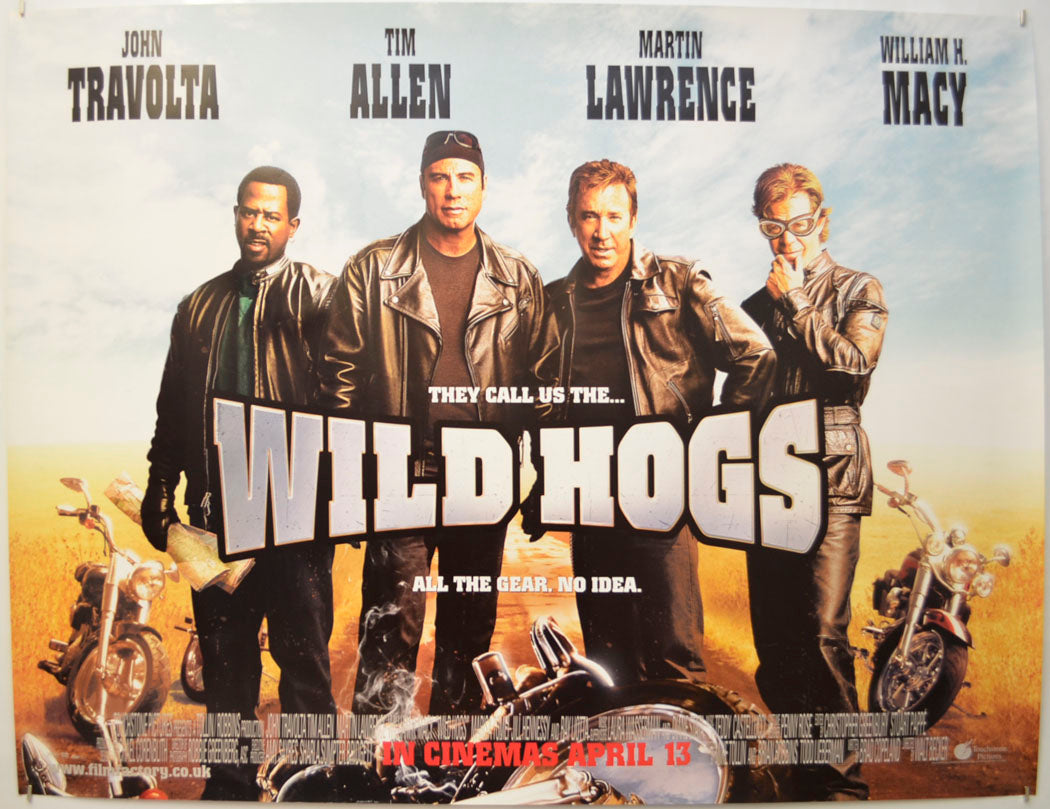 Wild Hogs Original Quad Poster - Film Poster - Movie Poster