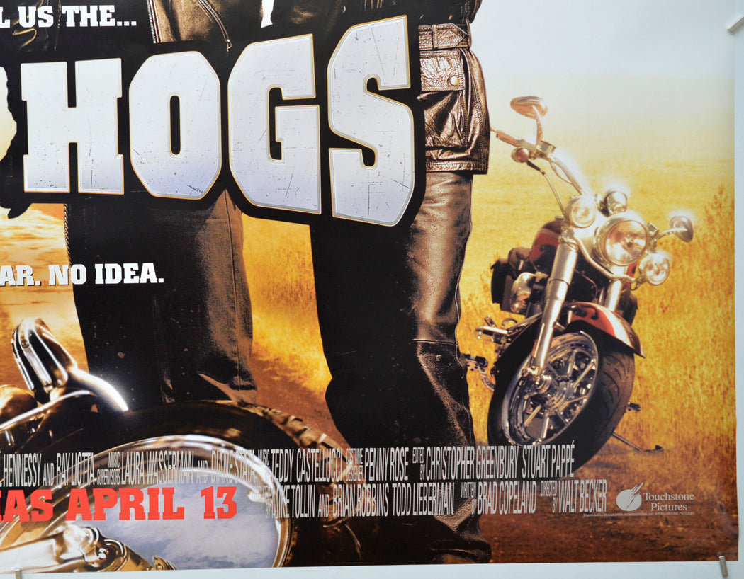 Wild Hogs (Bottom Right) Cinema Quad Movie Poster 