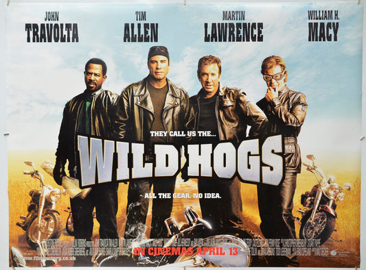 Wild Hogs - Original Quad Poster - Film Poster - Movie Poster