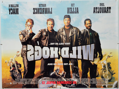 Wild Hogs (Back) Cinema Quad Movie Poster 