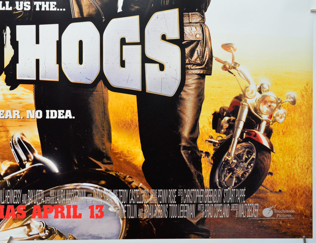 Wild Hogs (Bottom Right) Cinema Quad Movie Poster 