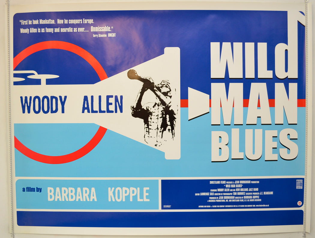 Wild Man Blues  Original Quad Poster - Film Poster - Movie Poster