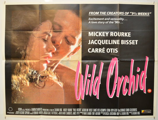 Wild Orchid  Original Quad Poster - Film Poster - Movie Poster