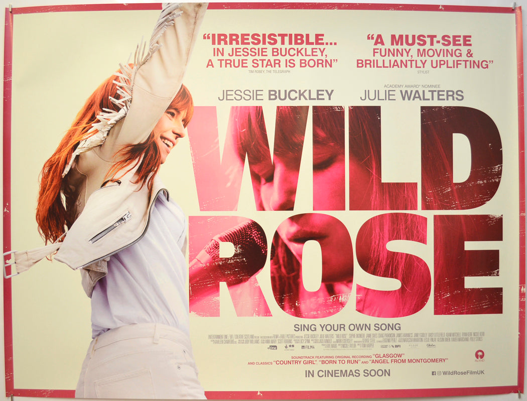 Wild Rose Original Quad Poster - Film Poster - Movie Poster