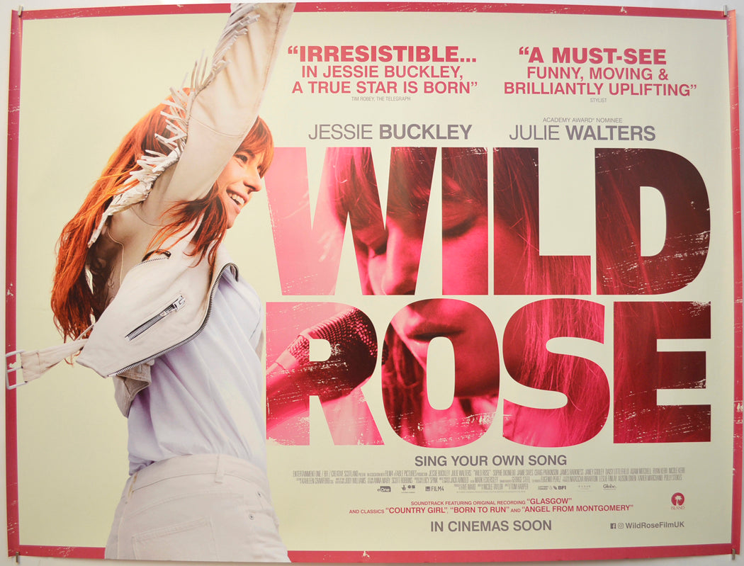 Wild Rose Original Quad Poster - Film Poster - Movie Poster