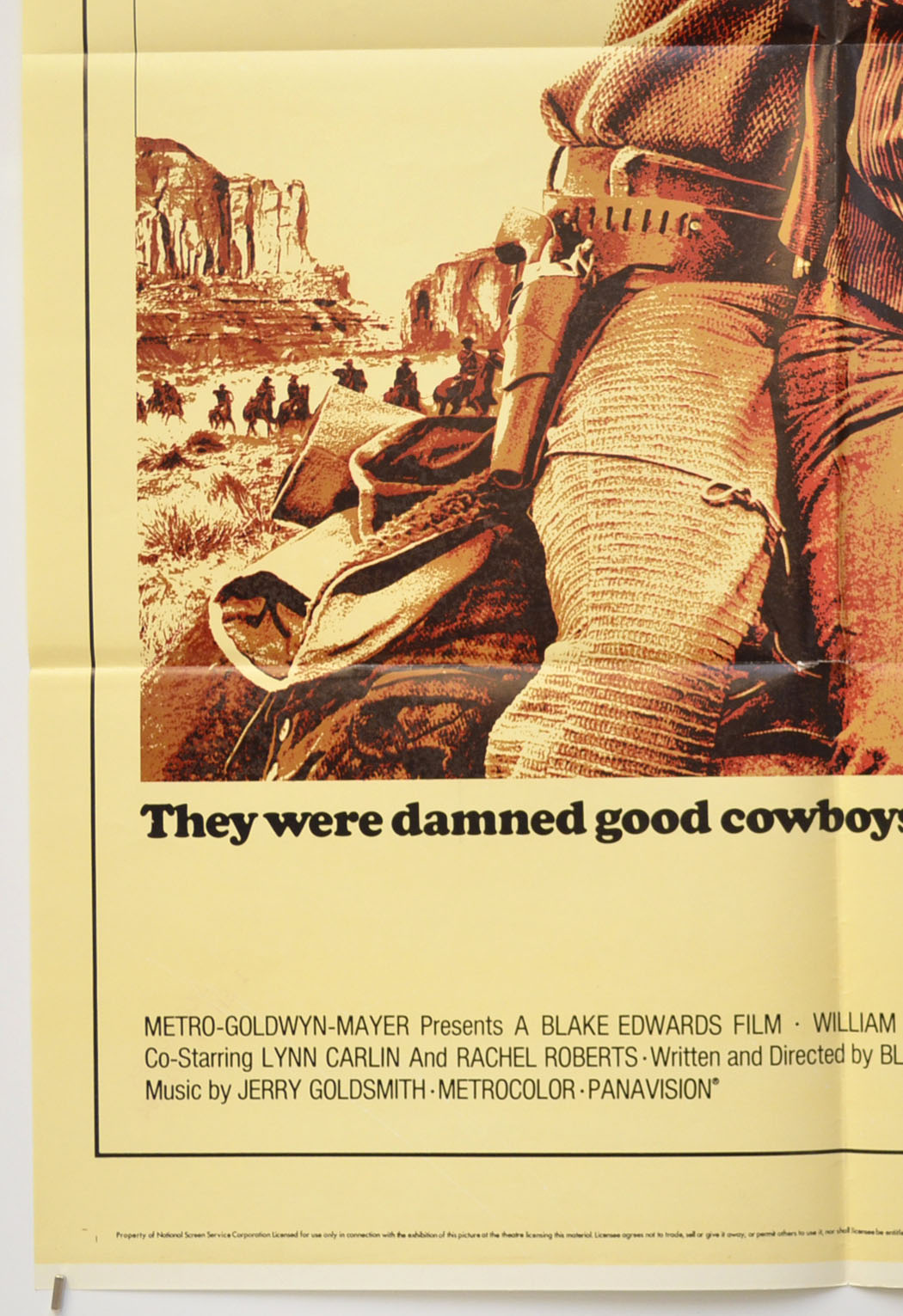 WILD ROVERS (Bottom Left) Cinema One Sheet Movie Poster 