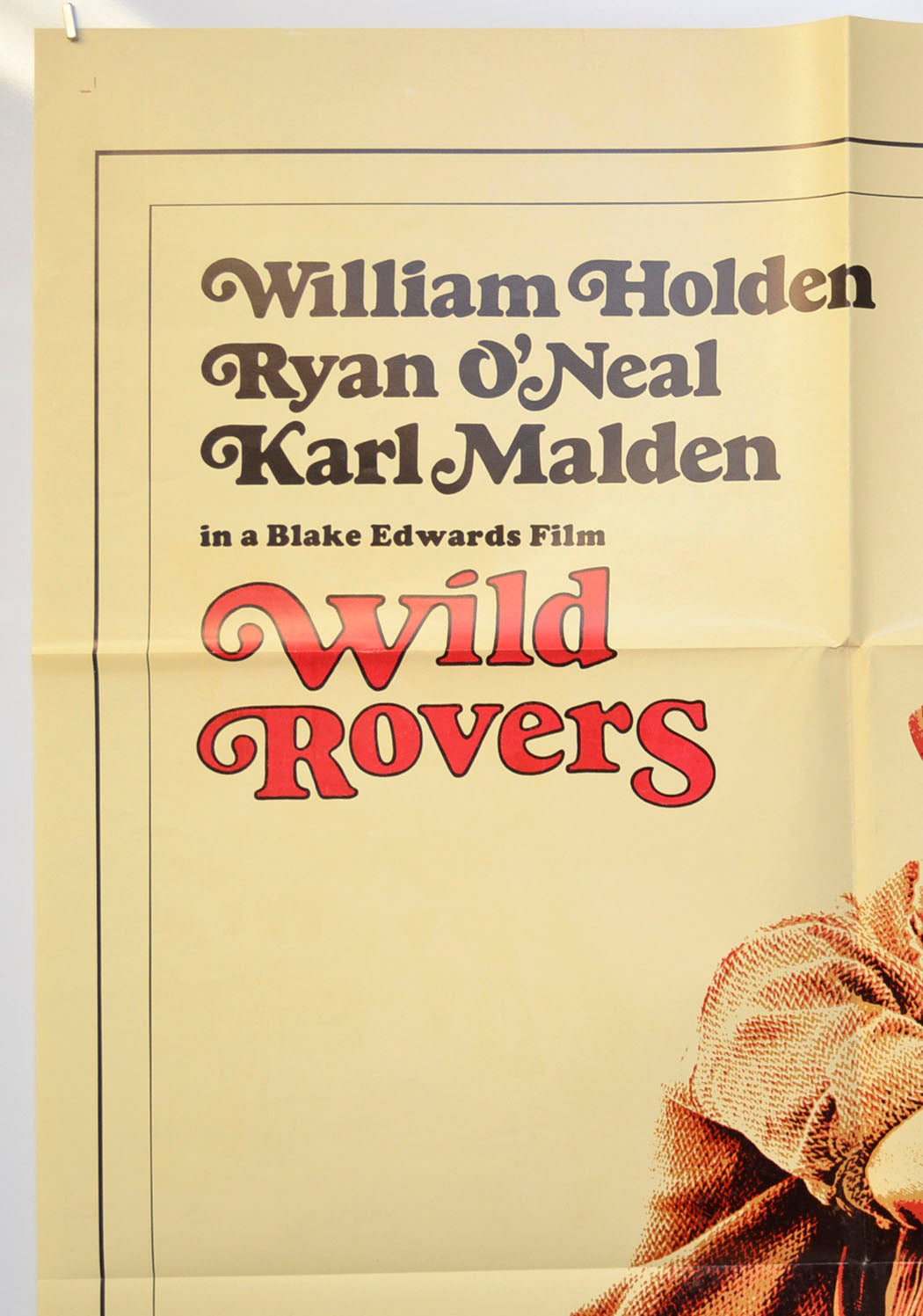 WILD ROVERS (Top Left) Cinema One Sheet Movie Poster 