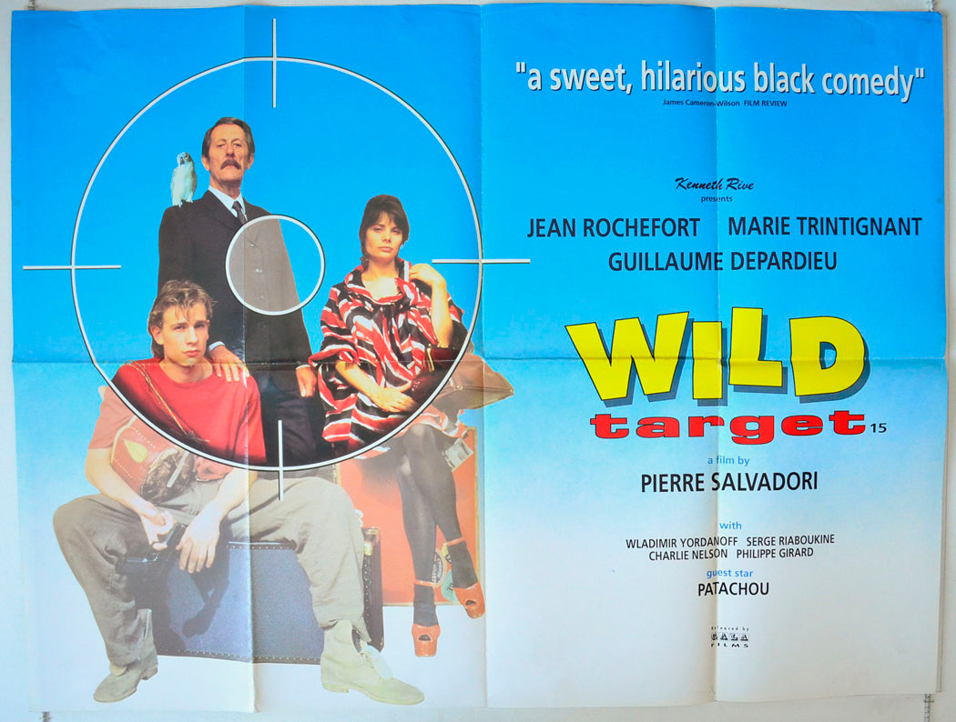 Wild Target  (a.k.a. Cible émouvante)   Original British Quad Poster - Movie Poster