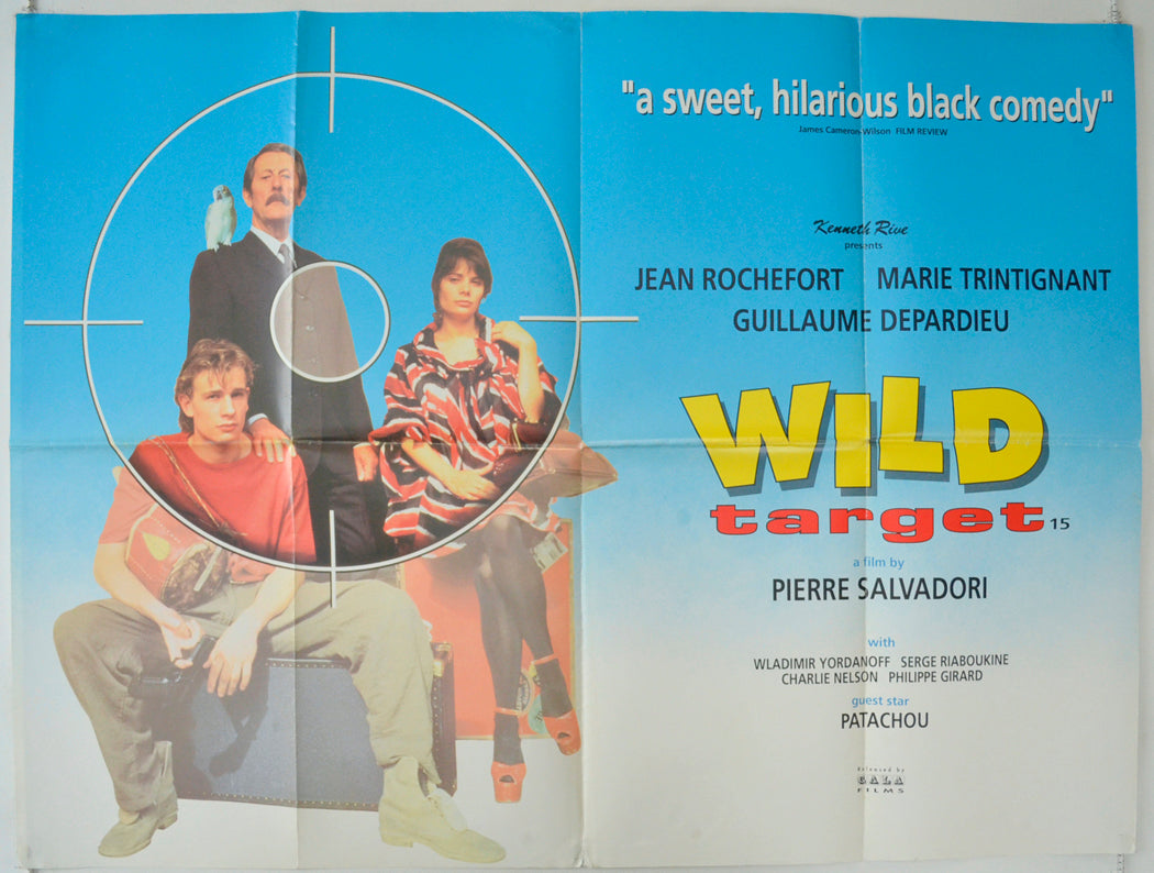 Wild Target  (a.k.a. Cible émouvante)   Original Quad Poster - Film Poster - Movie Poster  