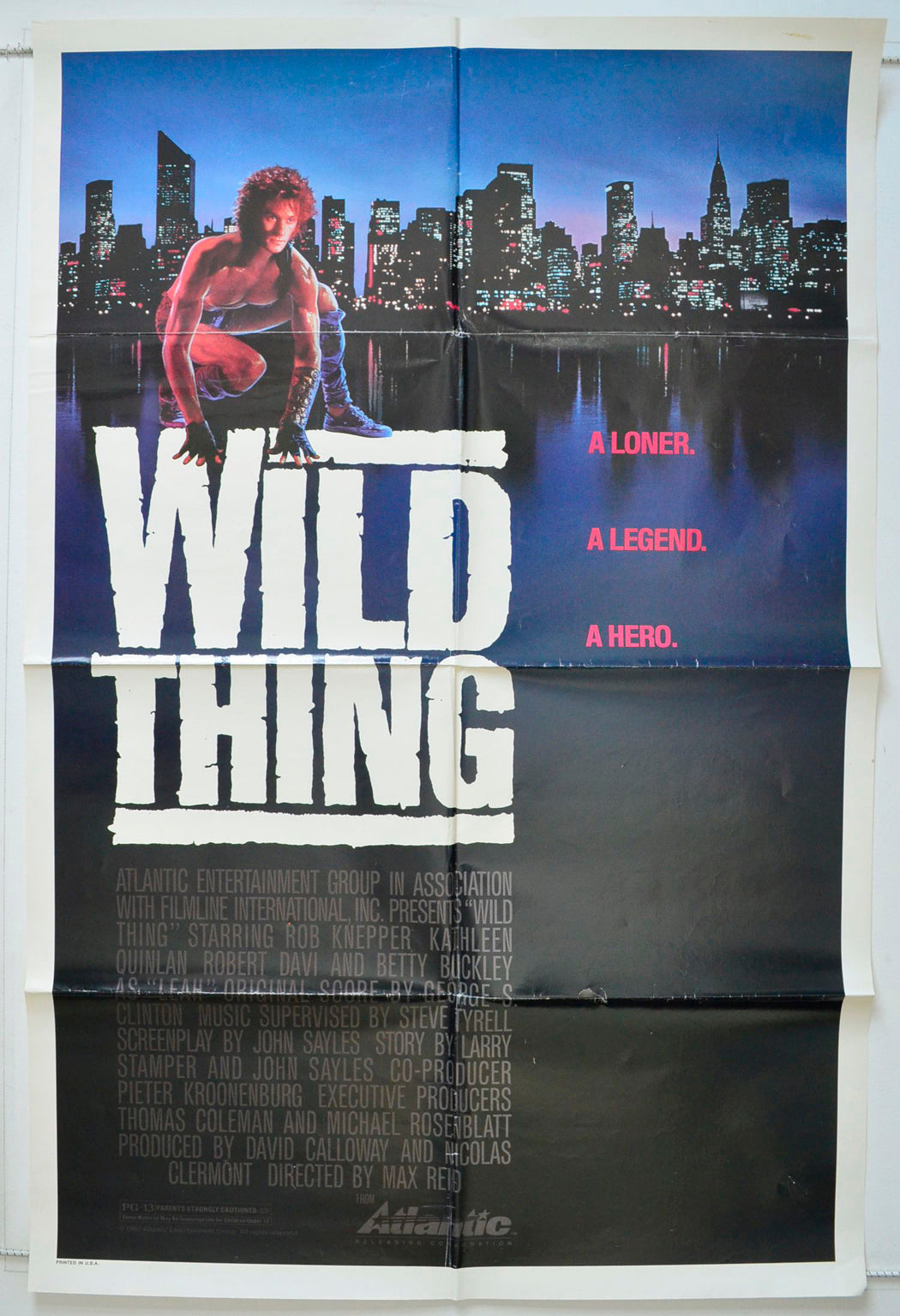 Wild Thing Original One Sheet Poster - Movie Poster