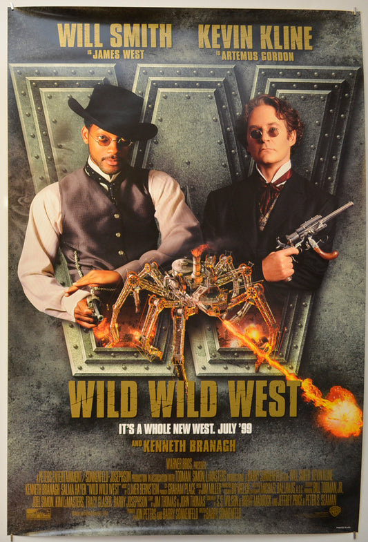 Wild Wild West Original One Sheet Poster - Film Poster - Movie Poster  