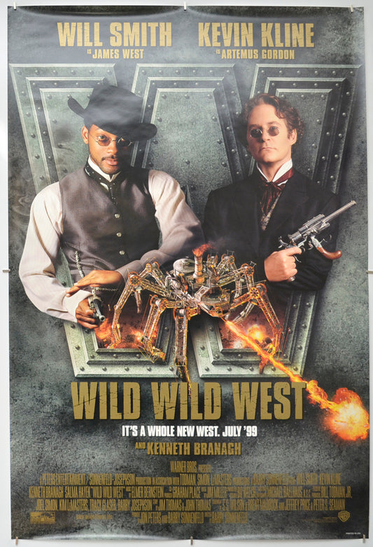 Wild Wild West (Teaser / Advance Version)  Original One Sheet Poster - Film Poster - Movie Poster