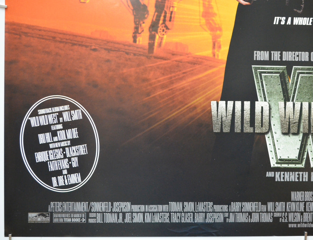 WILD WILD WEST (Bottom Left) Cinema Quad Movie Poster 