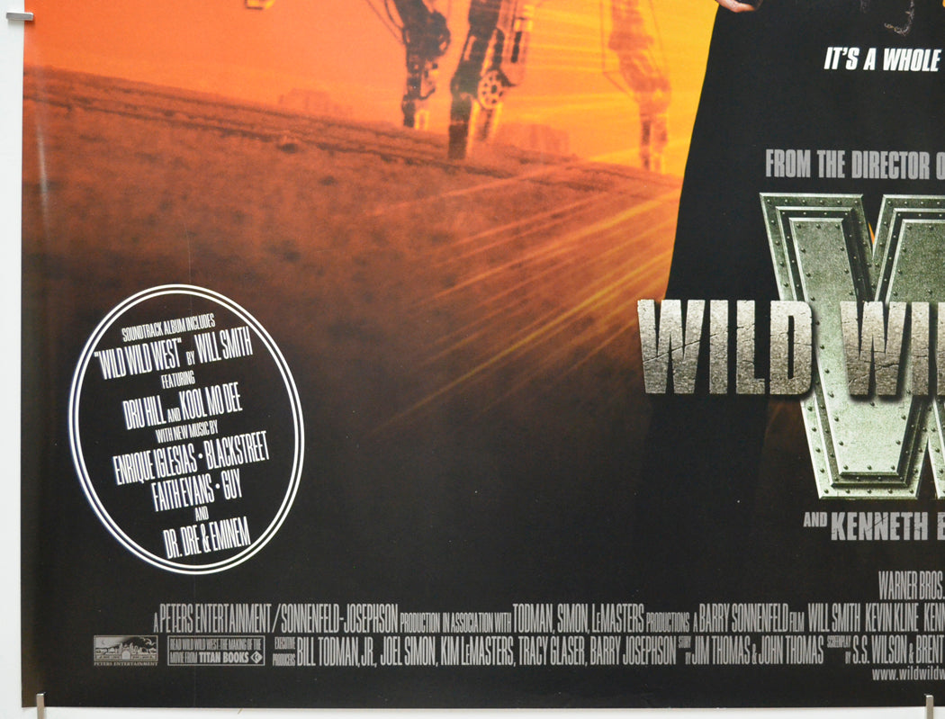 WILD WILD WEST (Bottom Left) Cinema Quad Movie Poster 