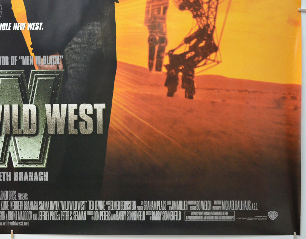 WILD WILD WEST (Bottom Right) Cinema Quad Movie Poster 