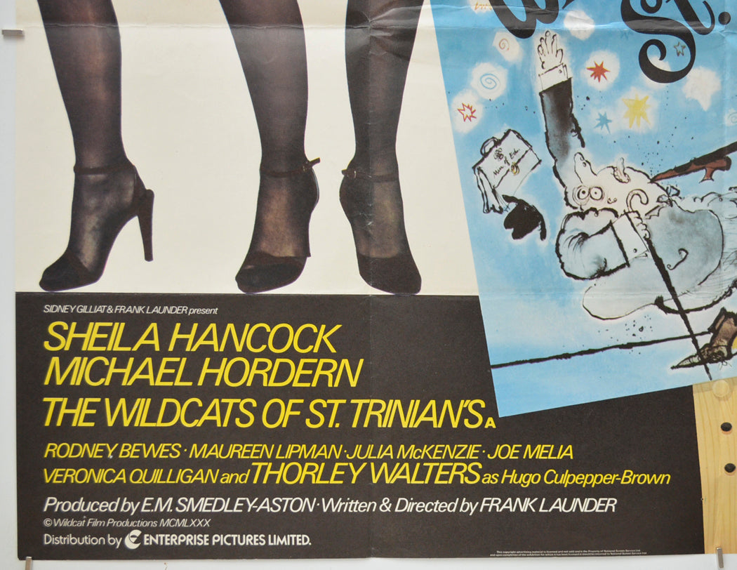 THE WILDCATS OF ST. TRINIANS (Bottom Left) Cinema Quad Movie Poster 