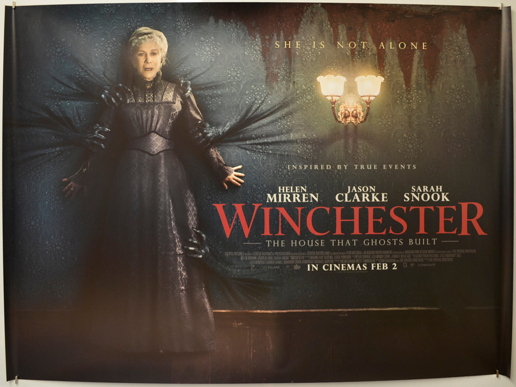 Winchester Original Quad Poster - Film Poster - Movie Poster